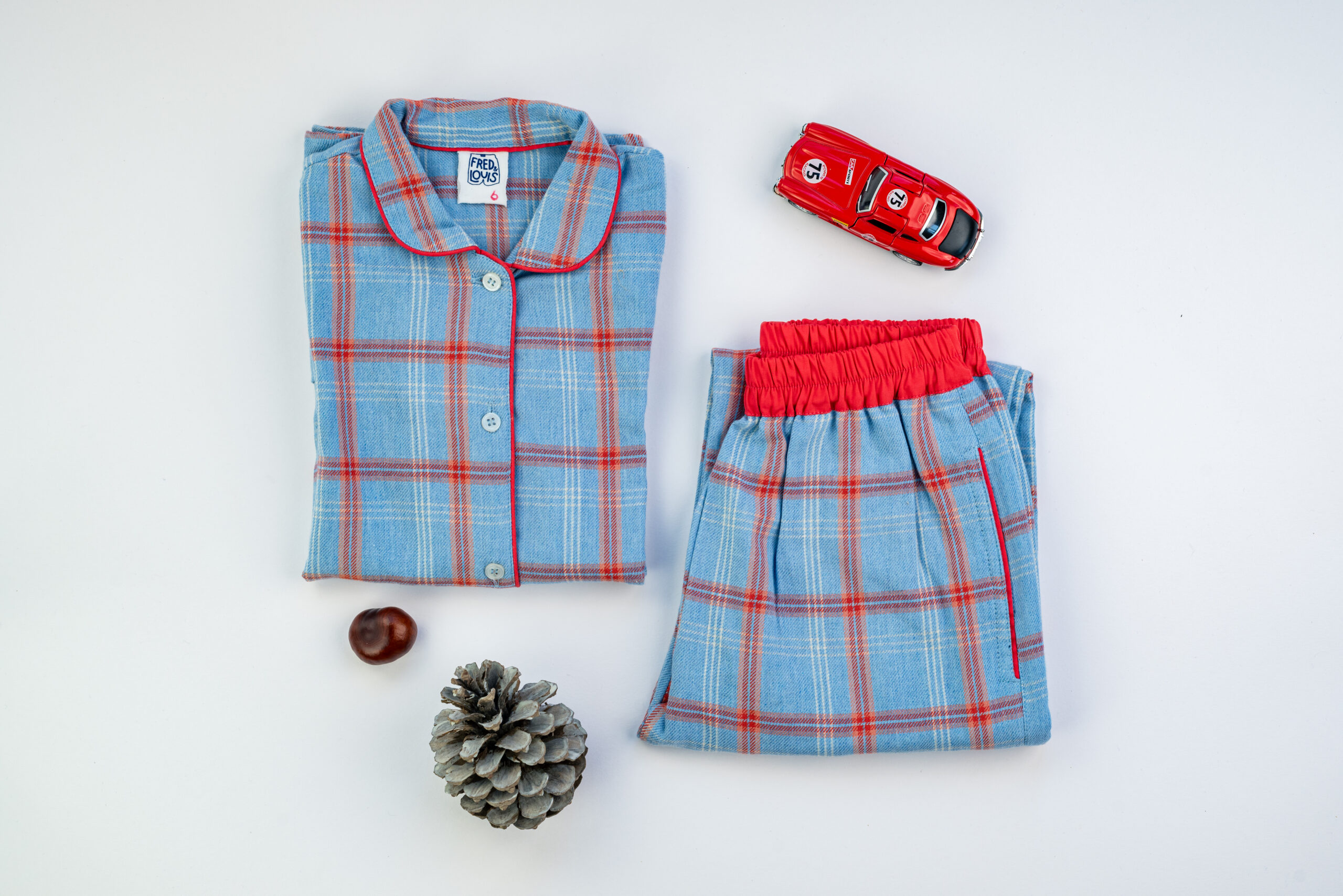 SB_Fred&Louis_09_26-92 Sybille – Pyjama en flanelle de coton – Fred & Louis